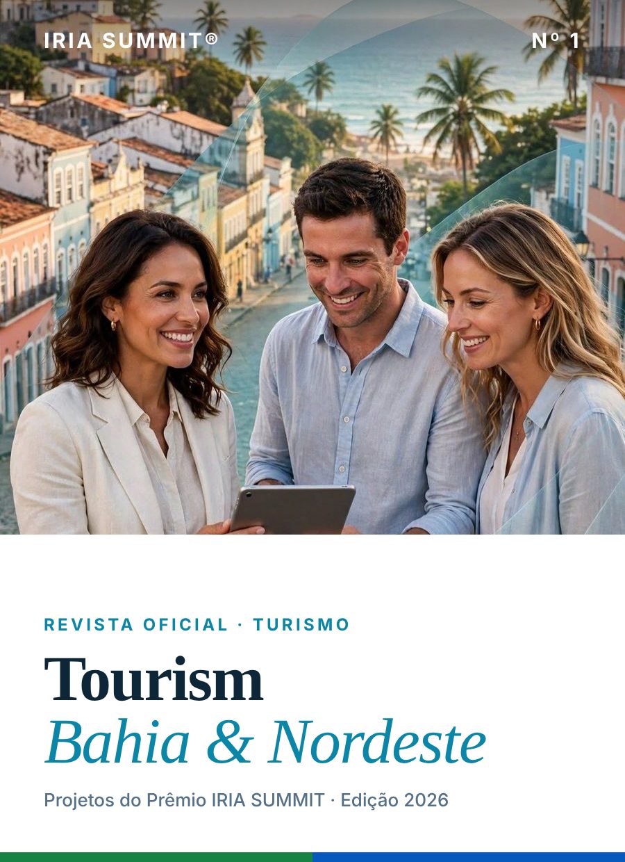 Capa da revista oficial do evento